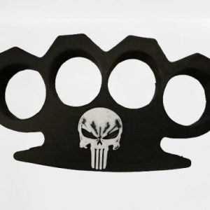 Poing Américain défense edc  Design Skull – Polymère Ultra Résistant